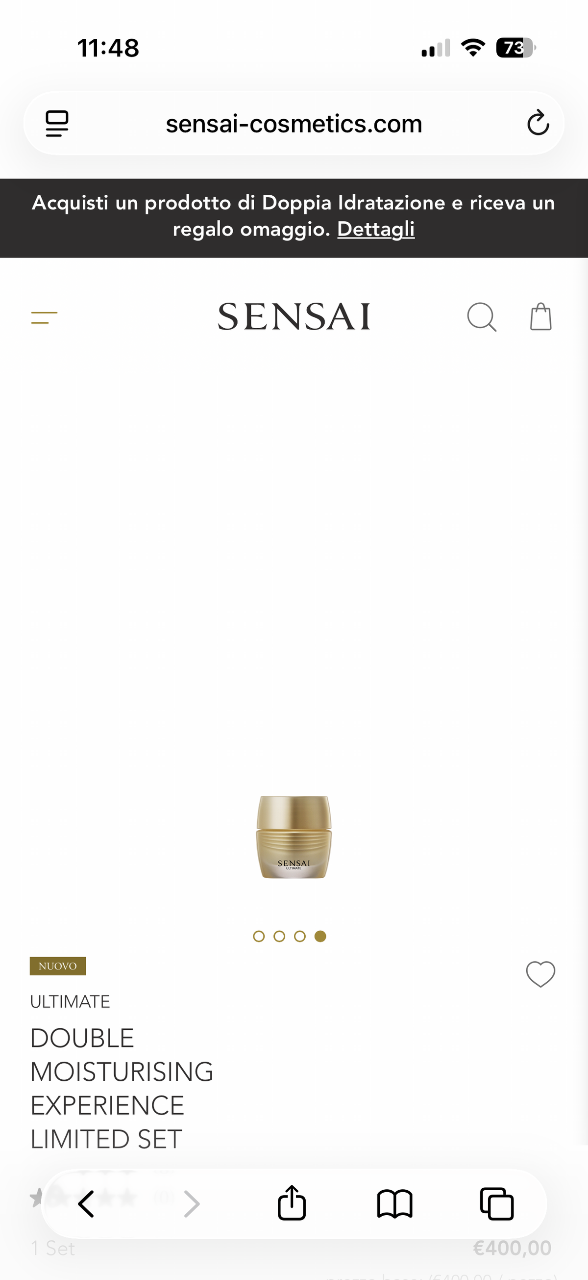 SENSAI - ULTIMATE DOUBLE MOISTURISING EXPERIENCE LIMITED SET
