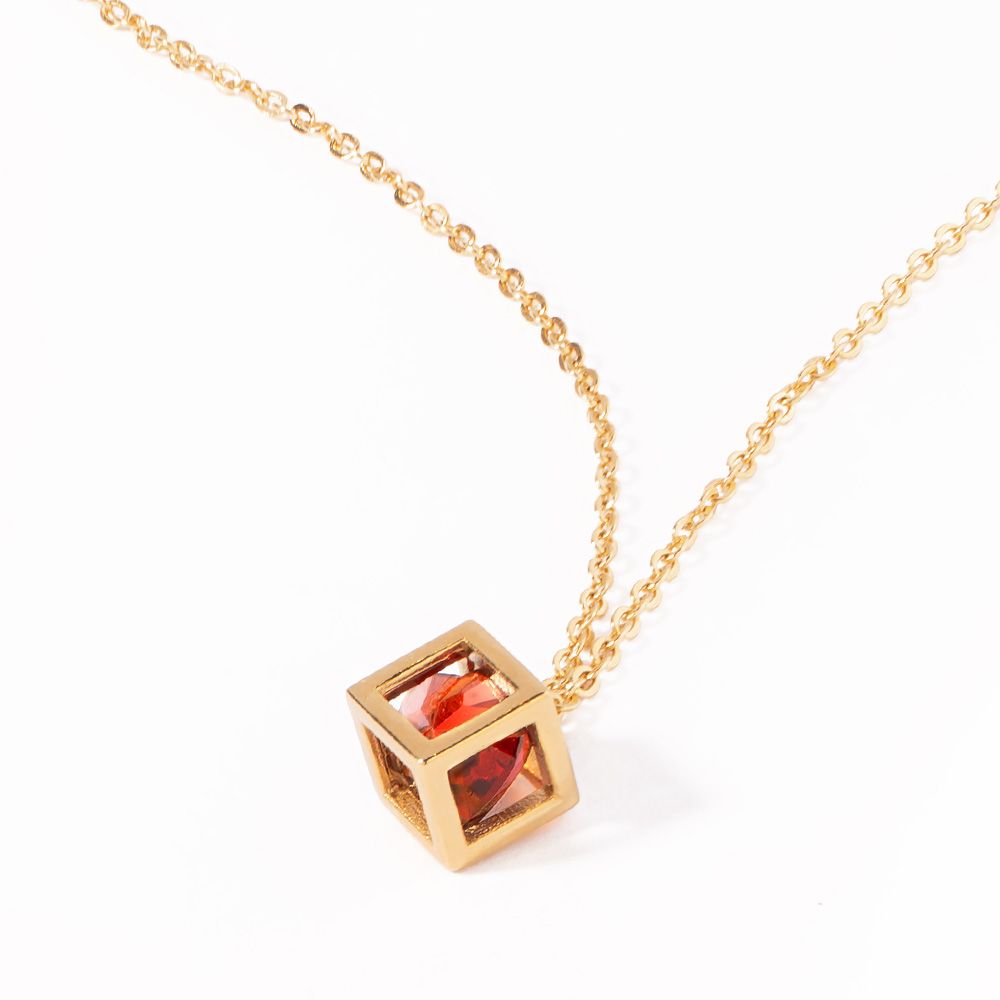 REBECCA - COLLANA IN ARGENTO E PIETRE IDROTERMALI
