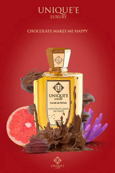 UNIQUE'E LUXURY - CHOCOLATE MAKES ME HAPPY